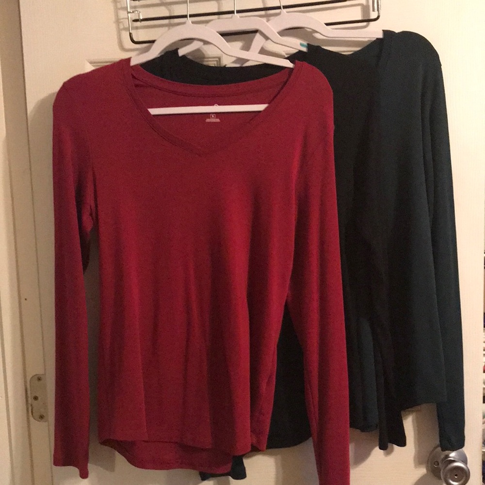 Eddie Bauer 3 long sleeve t- shirts